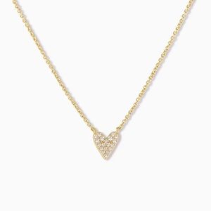 Uncommon James - NWT - Full CZ Heart Necklace